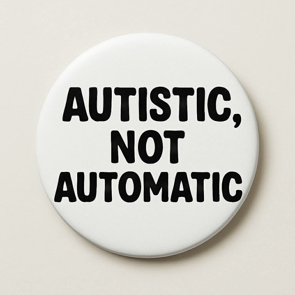 Autistic NOT Automatic